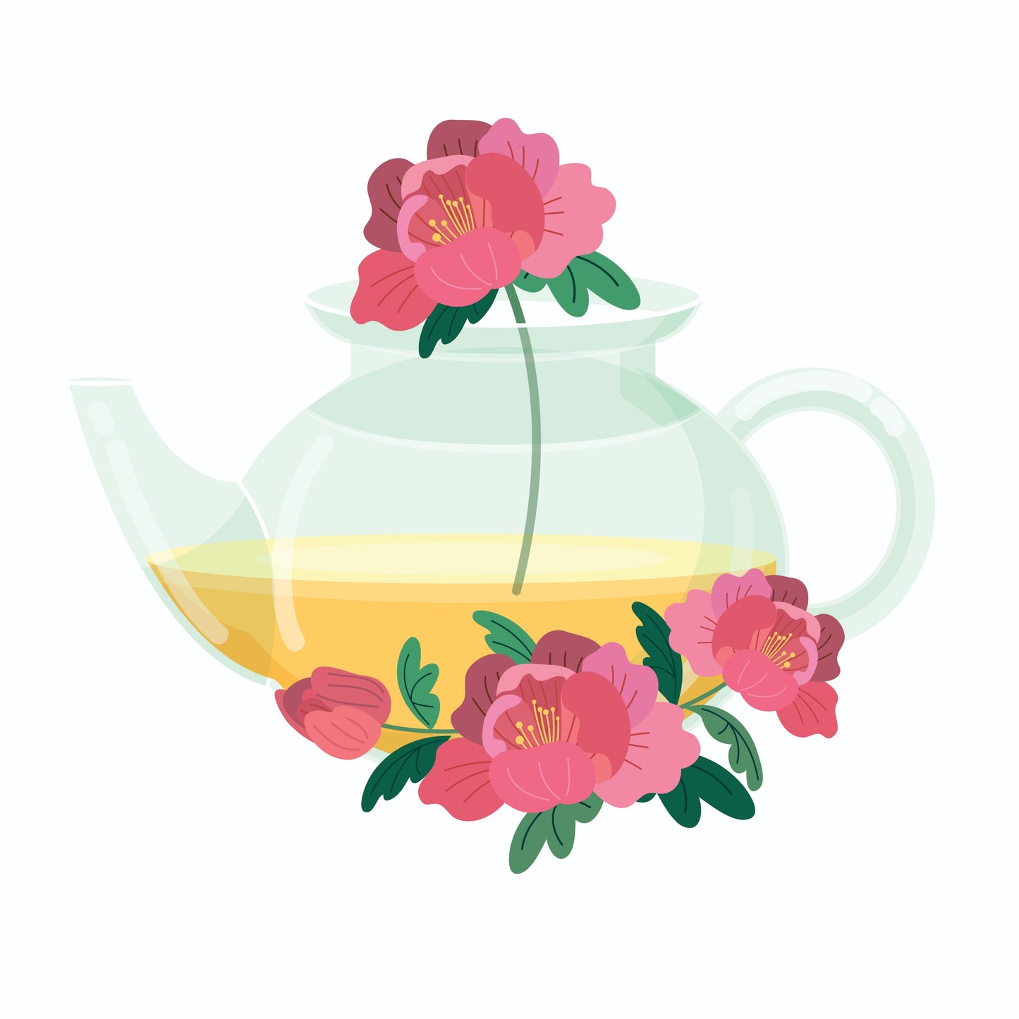 ROSE GREEN TEA